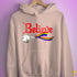 Believe Progress Pride LGBTQ Jingle Bell Hoodie - Light Pink